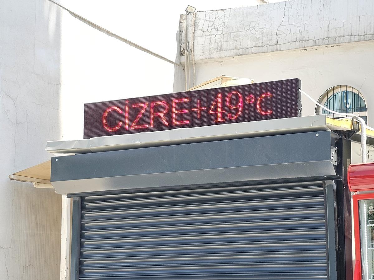 Sıcaktan klimalar bile çalışmıyor! O ilimiz 49 dereceyi gördü 1