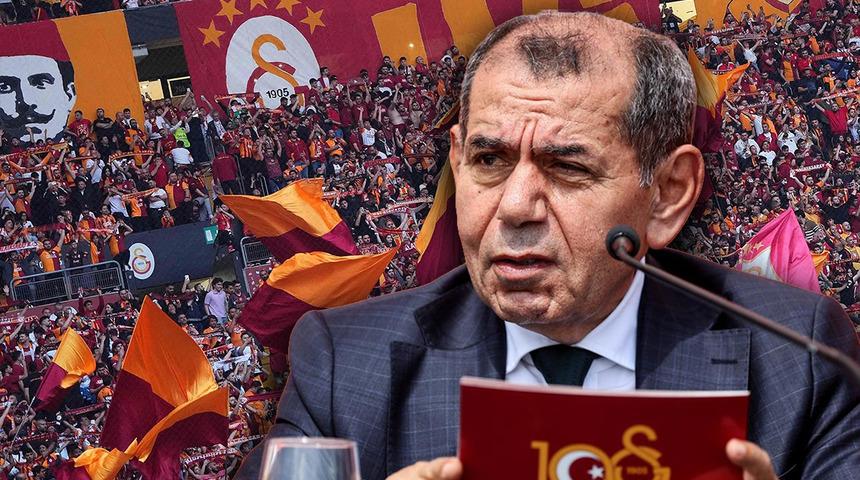 Galatasaray taraftarından Rennes ma&ccedil;ı &ouml;ncesi protesto! &ldquo;Dursun &Ouml;zbek, transfer nerede?&rdquo;