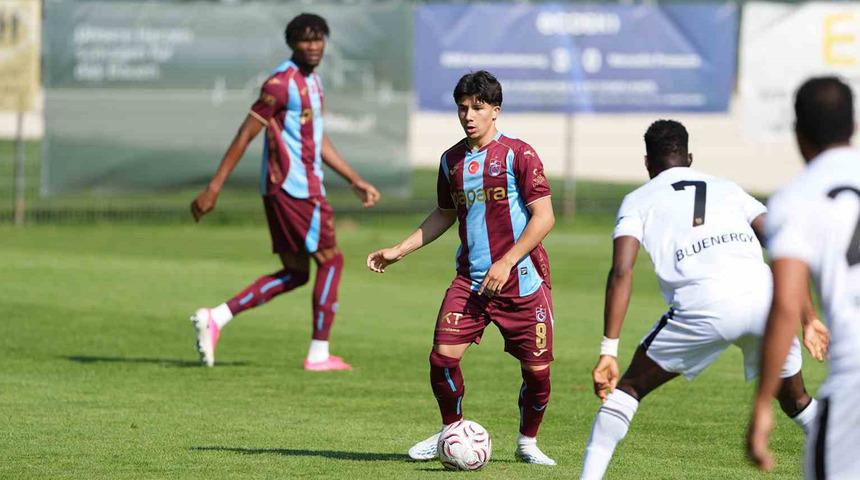 Trabzonspor, Avusturya kampını galibiyetle tamamladı