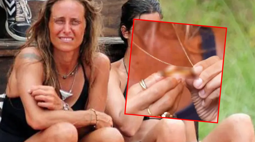 Bennu Gerede'den Survivor'da cinsellik itirafı! Yayına boynunda yetişkin oyuncağıyla geldi