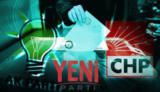 Yeni Parti sonrası ilk anket! CHP'nin oranı dikkat &ccedil;ekti