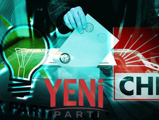 Son ankette farklı sonu&ccedil;! Birinci değişti, CHP ile MHP'de b&uuml;y&uuml;k kayıp