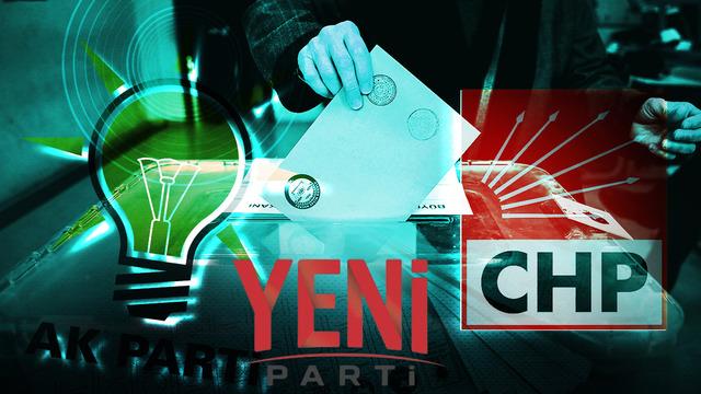 Yeni Parti sonrası ilk anket! CHP'nin oranı dikkat çekti