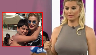 'S&uuml;rekli bir yerlerin konuşuluyor' diyerek kızmıştı! Song&uuml;l Karlı'nın oğlu annesinin boyunu ge&ccedil;ti