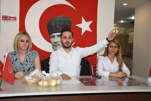 CHP'li başkandan patates ve soğanlı açıklama