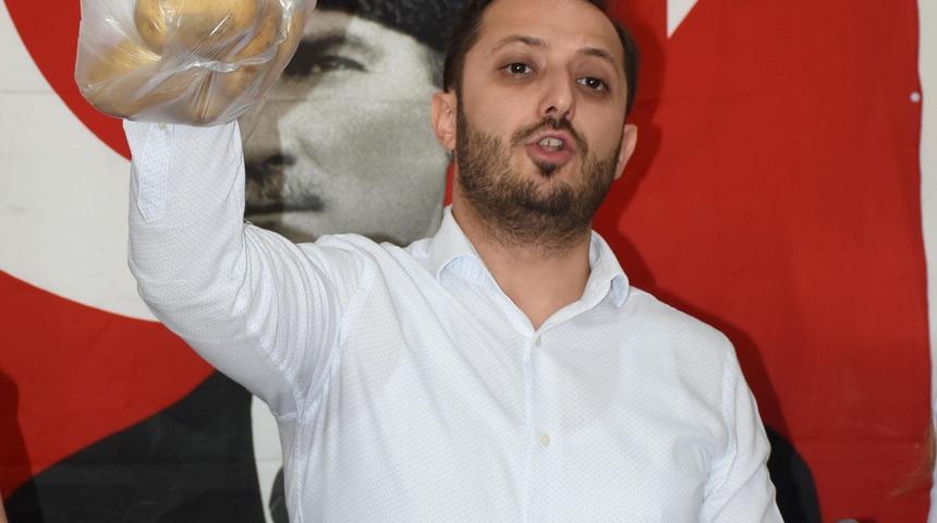 CHP'li başkandan patates ve soğanlı açıklama