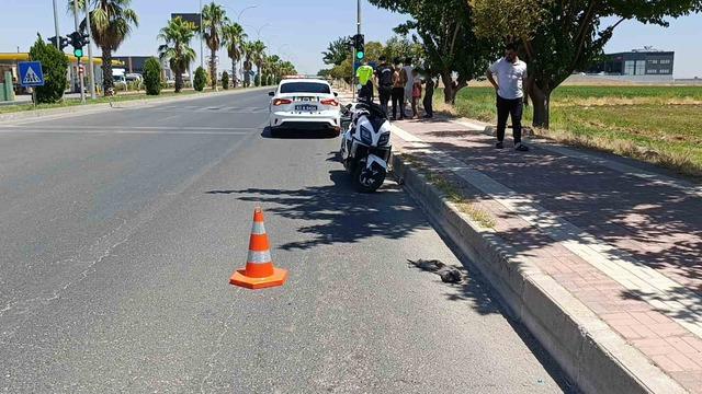 Şanlıurfa’da otomobille motosiklet çarpıştı: 1 yaralı 6