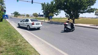 Şanlıurfa’da otomobille motosiklet çarpıştı: 1 yaralı
