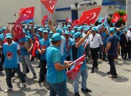 Ereğli'de metal işçileri grevde