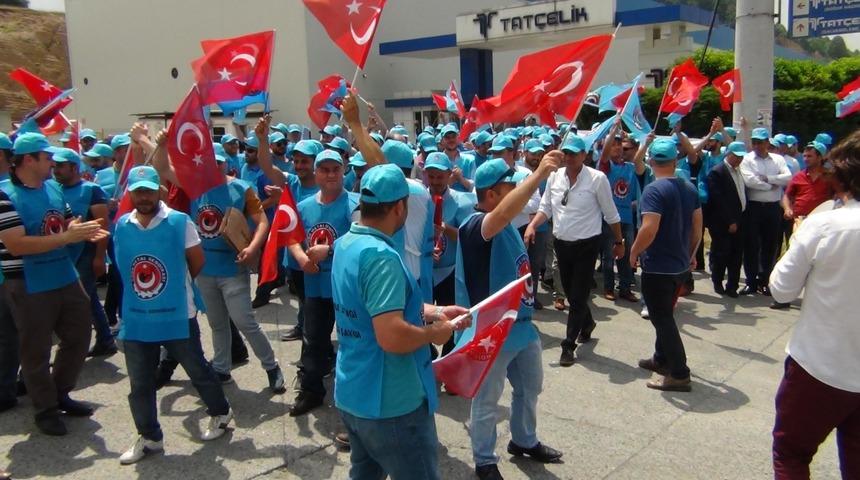Ereğli'de metal işçileri grevde