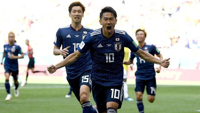 10 kişi Kolombiya, Japonya'ya direnemedi: 1-2