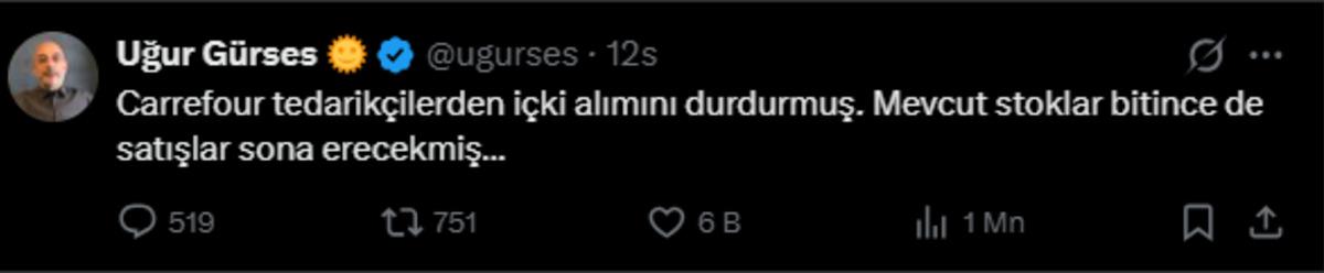 CarrefourSA da artık alkol satılmayacak! A101 e satılmıştı 1