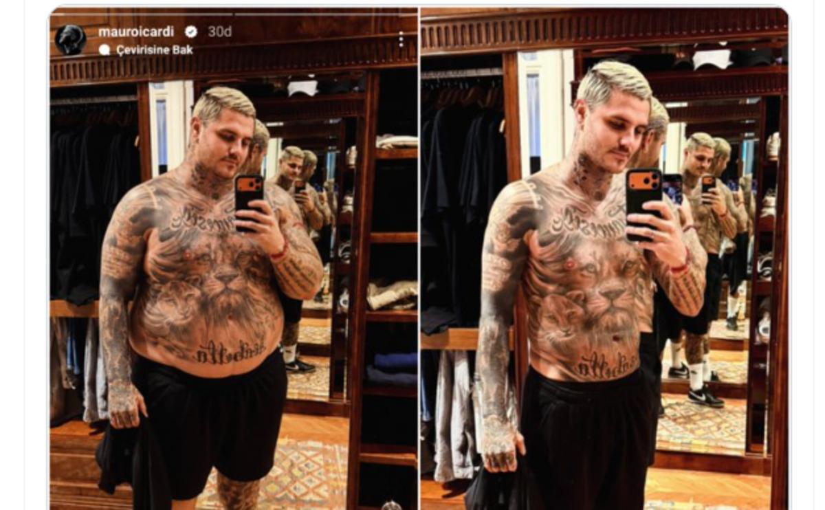 Mauro Icardi den olay yaratan paylaşımlar! Eleştirilere manidar yanıt 1