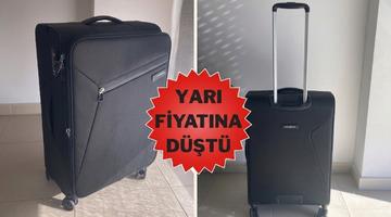 Şık, hafif ve g&uuml;venli: Samsonite valizde b&uuml;y&uuml;k indirim başladı
