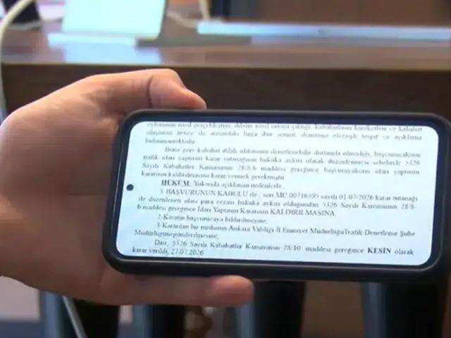 Ara&ccedil; sahipleri dikkat! O detayı fark etti, 10 bin TL'lik cezadan kurtuldu