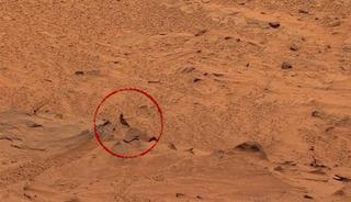 NASA'nın yıllar &ouml;nce Mars'ta fotoğraflamıştı: Aynı insan gibi!