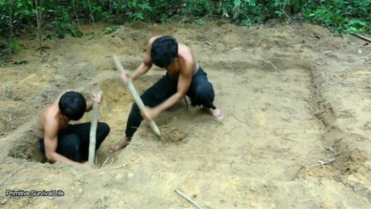 Ormanda süs havuzu yaptılar  G4