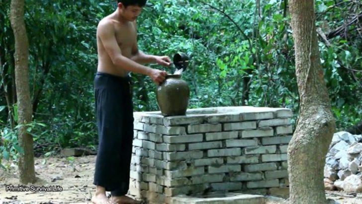 Ormanda süs havuzu yaptılar  G5