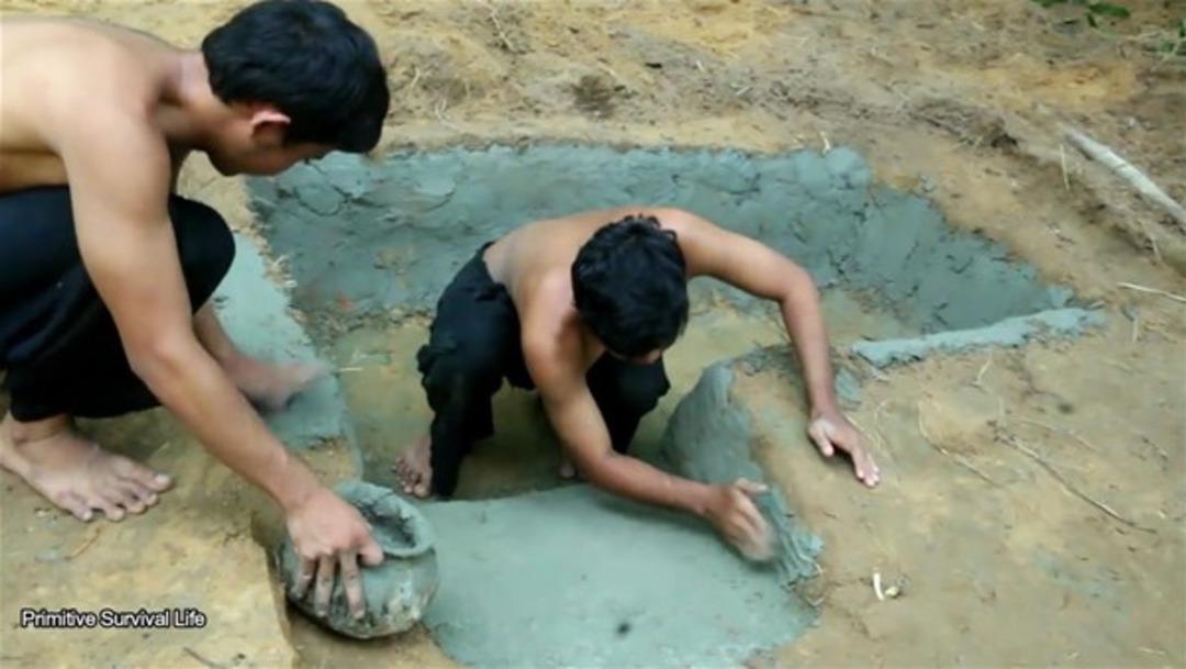 Ormanda s&uuml;s havuzu yaptılar 