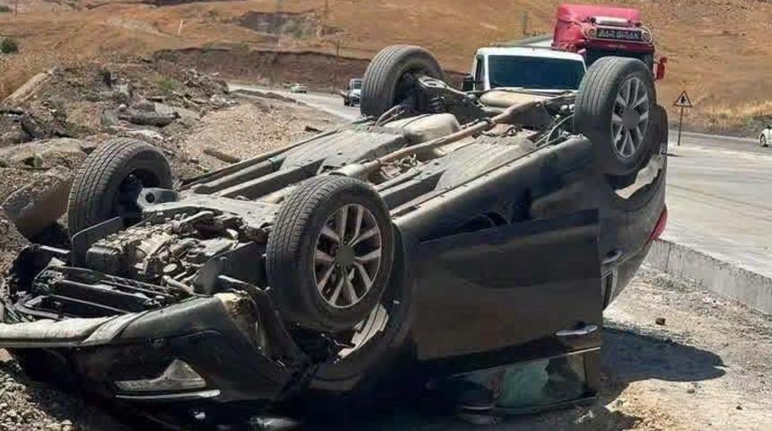 Şırnak ASKF Başkanı trafik kazasında yaralandı