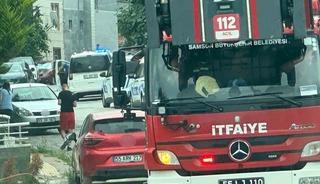 &Ccedil;atıya &ccedil;ıkan vatandaş, polis tarafından indirildi