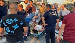Elazığ&rsquo;da zincirleme trafik kazası: 3 yaralı