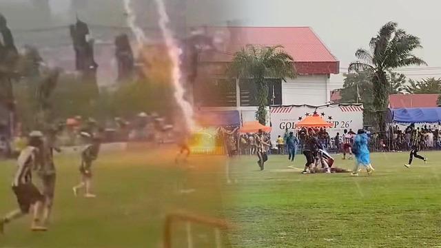 Olmaz denen oldu! Maç sırasında yıldırım çarptı: O futbolcu hayatını kaybetti