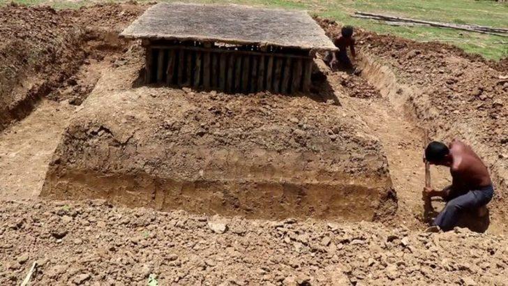  Yeraltı evlerinin etrafına inşa ettiler! Son hali inanılmaz G5