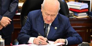 Devlet Bah&ccedil;eli: Attığımız bu imzayla bin yıllık kardeşliğimiz tescillendi