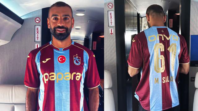 Trabzonspor'un yeni transferi Mohamed Salah İstanbul'da! İşte Salah'ın ilk sözleri