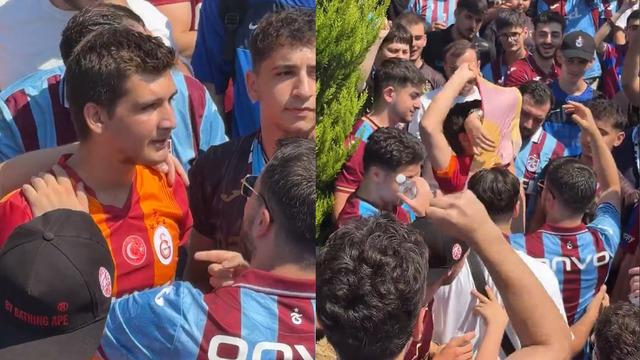 Mohamed Salah'ı karşılamaya gelen Galatasaraylı taraftarı pişman ettiler!