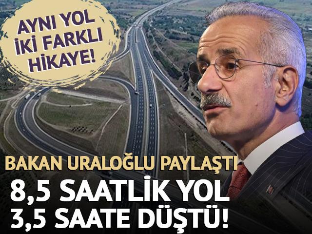 8,5 saatlik yol 3,5 saate d&uuml;şt&uuml;! "Ulaşıma &ccedil;ağ atlattık"