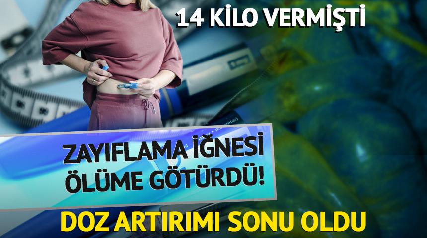 14 kilo veren kadın doz artırımı sonrası &ouml;ld&uuml;