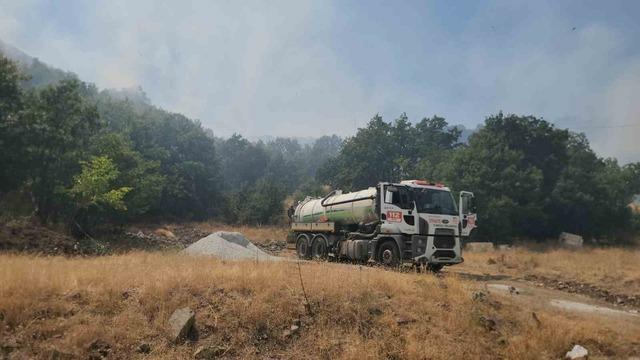 Tunceli’de orman yangını: Havadan ve karadan müdahaleye başlandı 5