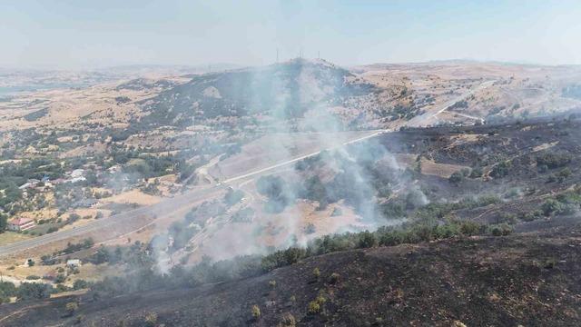 Tunceli’de orman yangını: Havadan ve karadan müdahaleye başlandı 2