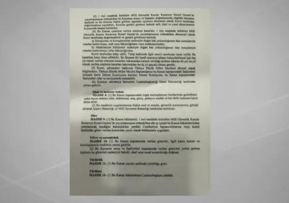 SON DAKİKA | Terörsüz Türkiye için 12 maddelik kanun teklifi! Detaylar ortaya çıktı 10