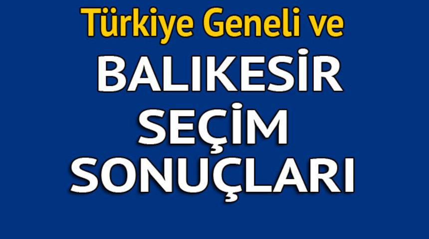 Balıkesir se&ccedil;im sonu&ccedil;ları 2018 - İl il, il&ccedil;e il&ccedil;e canlı se&ccedil;im sonu&ccedil;ları geliyor