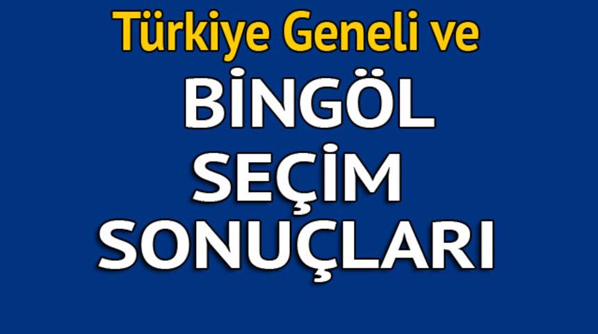 Bing&ouml;l se&ccedil;im sonu&ccedil;ları 2018 - İl il, il&ccedil;e il&ccedil;e canlı se&ccedil;im sonu&ccedil;ları geliyor
