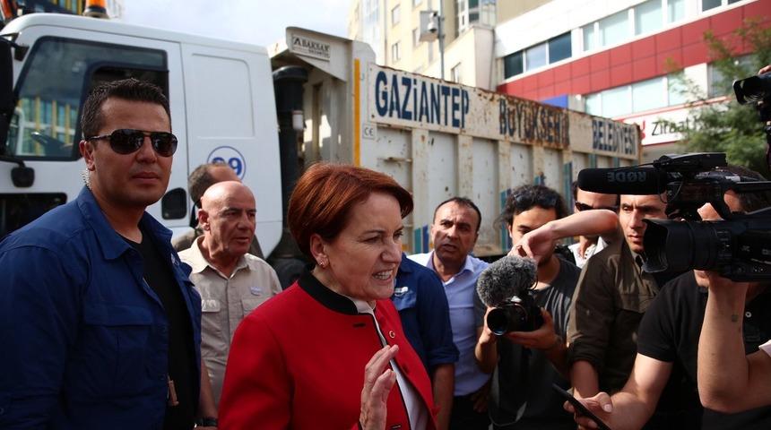 Meral Akşener bunu hiç beklemiyordu! Gaziantep'te Erdoğan'a da aynı önlemler alındı