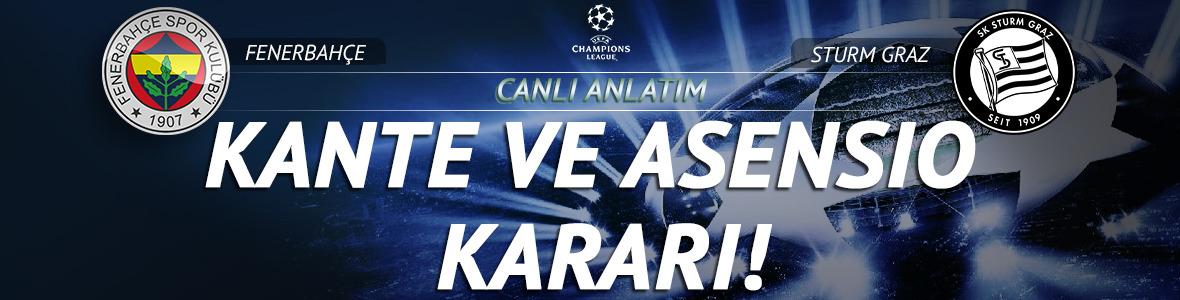 CANLI | Fenerbah&ccedil;e - Sturm Graz ma&ccedil; anlatımı!