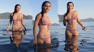 Saadet Işıl Aksoy 'Bond kızı' paylaşımıyla sosyal medyayı salladı!