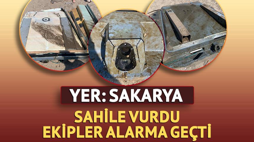 Yer: Sakarya! Sahile vurdu, ekipler alarma ge&ccedil;ti