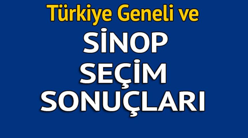 Sinop se&ccedil;im sonu&ccedil;ları 2018 - İl il, il&ccedil;e il&ccedil;e canlı se&ccedil;im sonu&ccedil;ları geliyor!