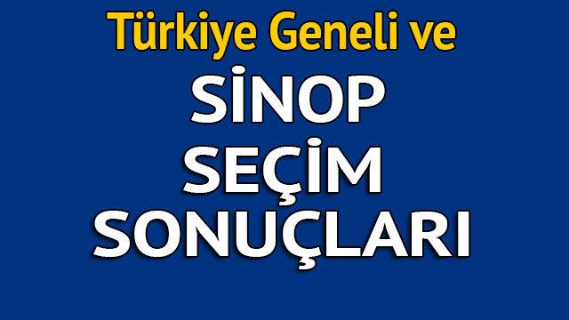 Sinop seçim sonuçları 2018 - İl il, ilçe ilçe canlı seçim sonuçları geliyor!