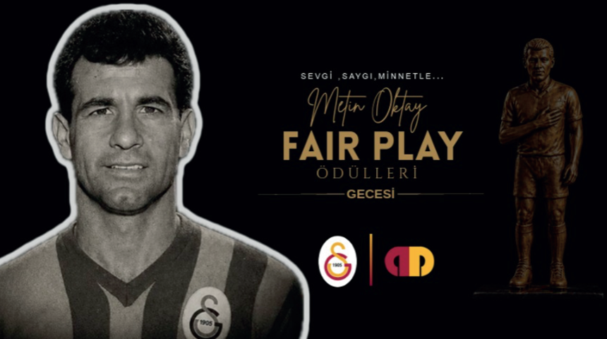 Galatasaray D&uuml;ş&uuml;nce Derneği'nden anlamlı organizasyon: Metin Oktay Fair Play &Ouml;d&uuml;lleri 12 Ağustos'ta sahiplerini buluyor!  