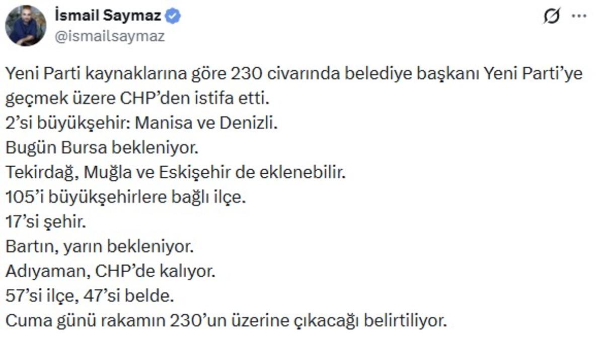 200 den fazla CHP li belediye başkanı istifa etti 2