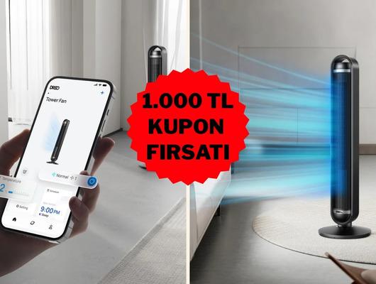 Sessiz ve g&uuml;&ccedil;l&uuml; serinlik isteyenlere &ouml;zel: Dreo Kule Tipi Fan