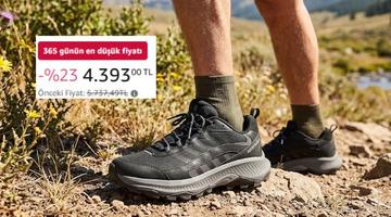 Yarı yolda bırakmayan dayanıklılık: Merrell indirimi başladı 