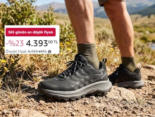 Yarı yolda bırakmayan dayanıklılık: Merrell indirimi başladı 