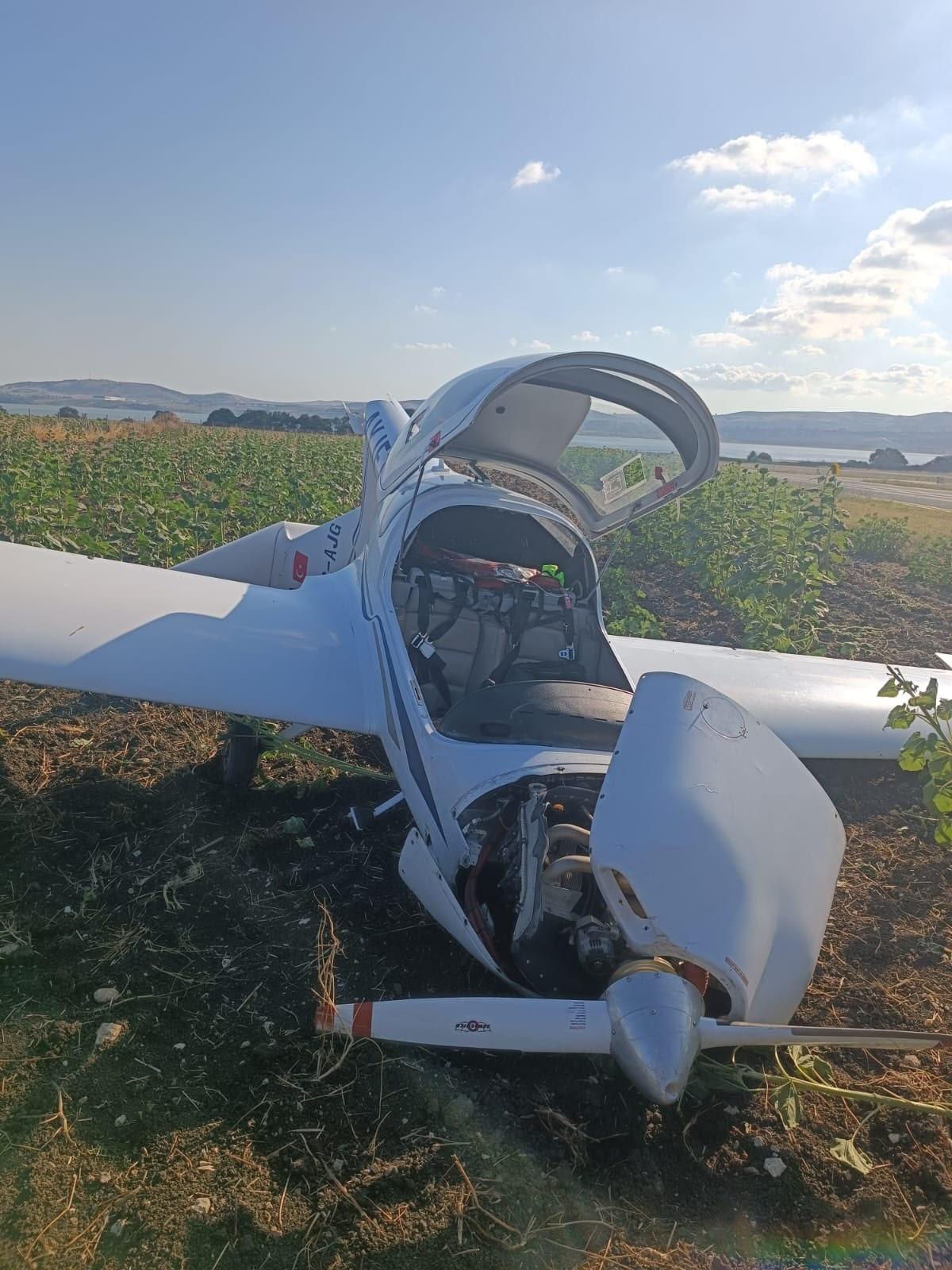 &Ccedil;atalca da eğitim u&ccedil;ağı kaza kırıma uğradı! Valilikten a&ccedil;ıklama 1